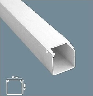 AVİX KABLO KANALI YAPIŞKANLI 40X40 1 BOY (2 METRE)